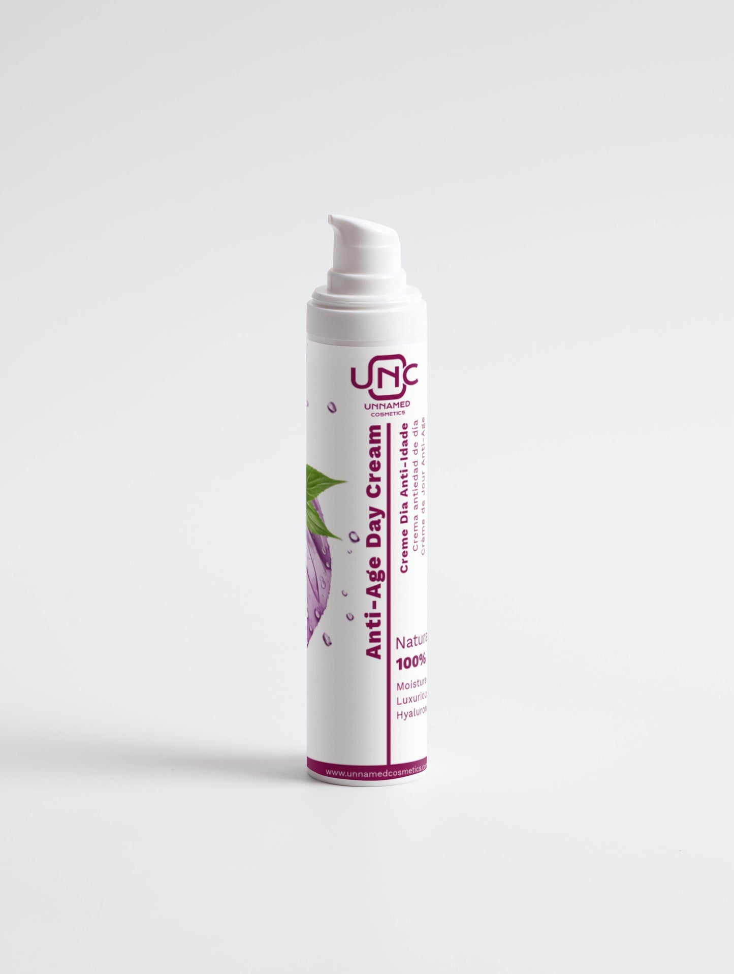 Anti Age Day Cream - Aloe Juice (Active ingredients),Anti-age (Concern),Betaine (Active ingredients),face-care,Hyaluronic acid,Hyaluronic Acid (Active ingredients),Luxurious texture,Mature (Skin type),Moisture boost,Moisturiser (Type),Shea Butter (Active ingredients),White (Packaging color) - Unnamed Cosmetics