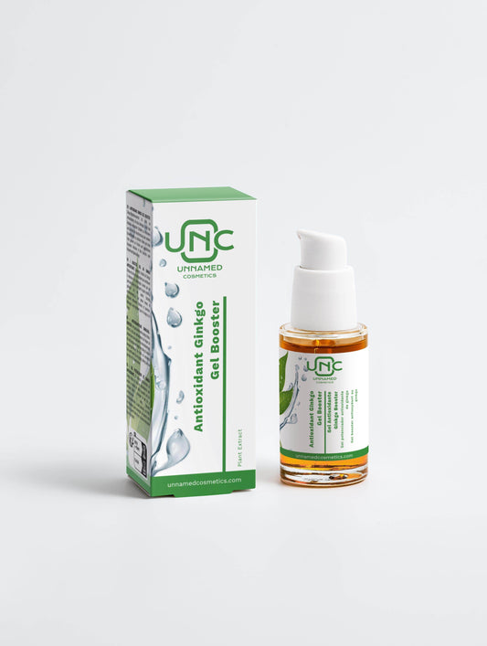 Antioxidant Ginkgo Gel Booster - Anti-age (Concern),Booster (Type),Dry (Skin type),face-care,Hydrating,Mature (Skin type),No oil,Normal (Skin type),Oily (Skin type),Protects,Transparent (Packaging color),White (Packaging color) - Unnamed Cosmetics